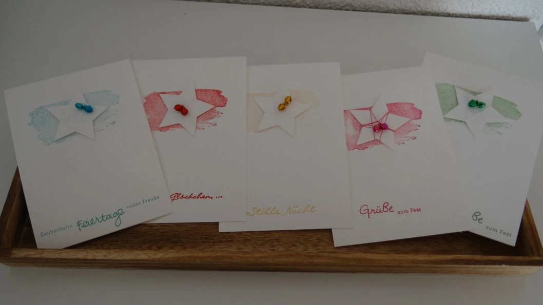 Sternchen auf Farbe