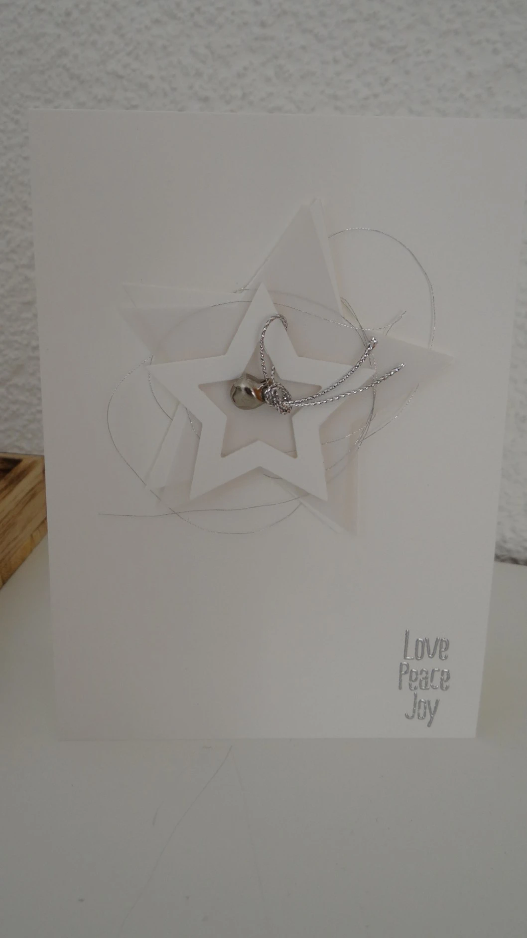 Karte mit Stern